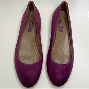 Ecco Women's Purple Flats